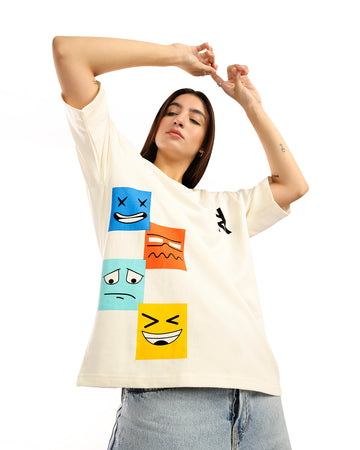 COLOUR POP SKULL TEE